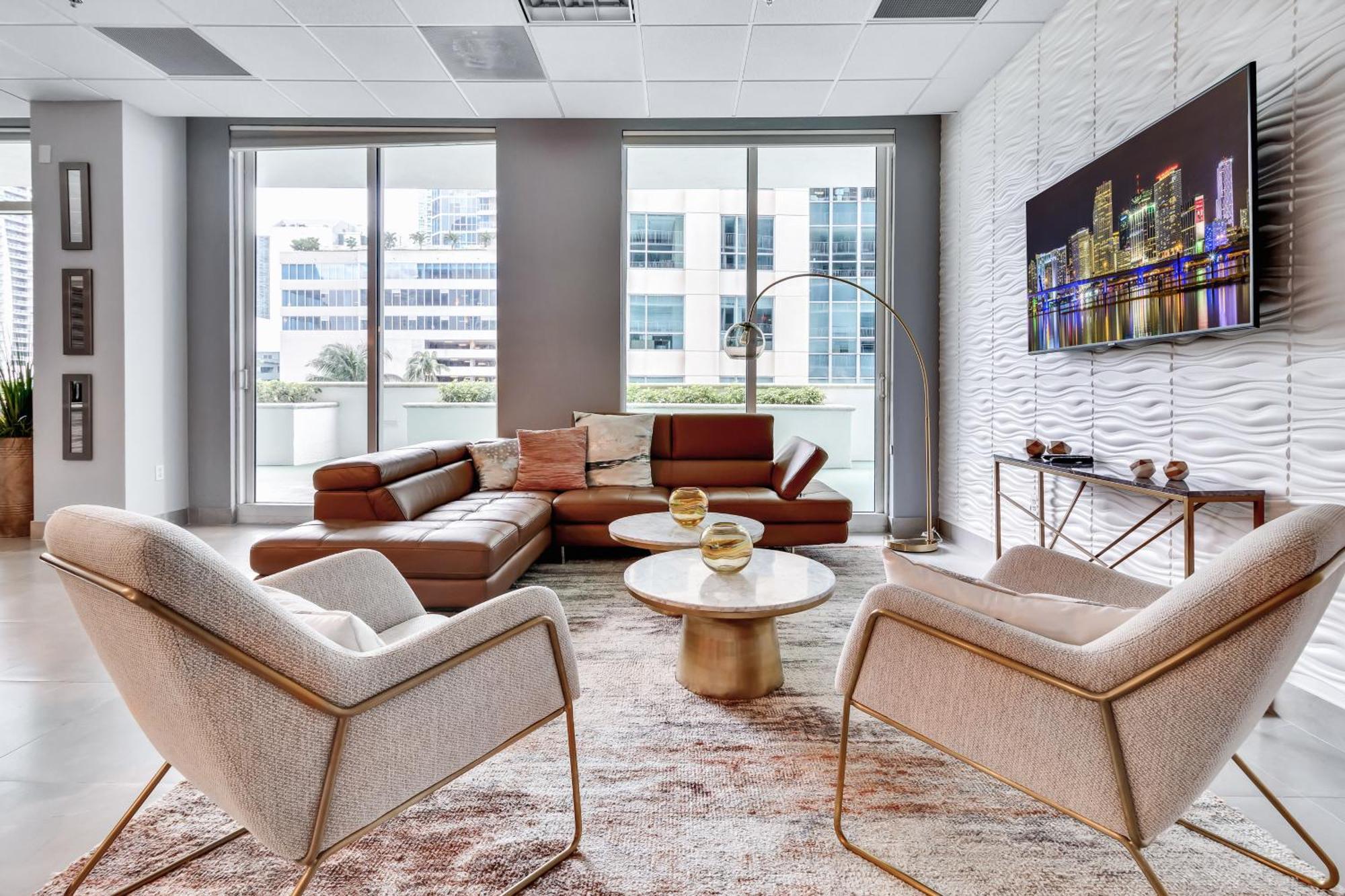 Elegant 1 Bedroom Retreat In Brickell With Free Parking Apartment *