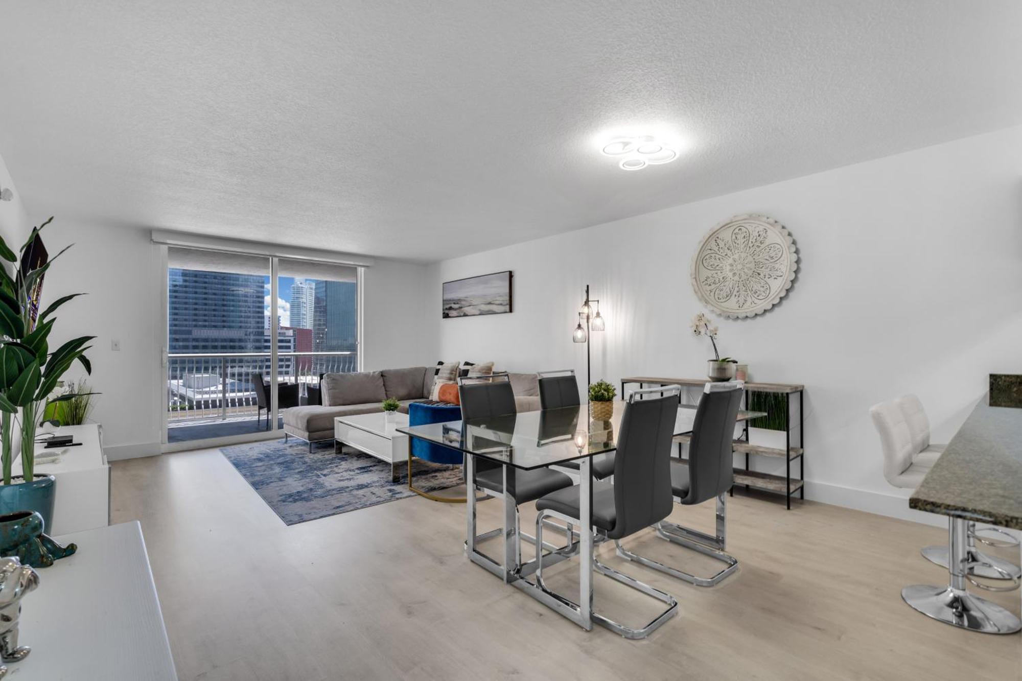 Elegant 1 Bedroom Retreat In Brickell With Free Parking Apartment *