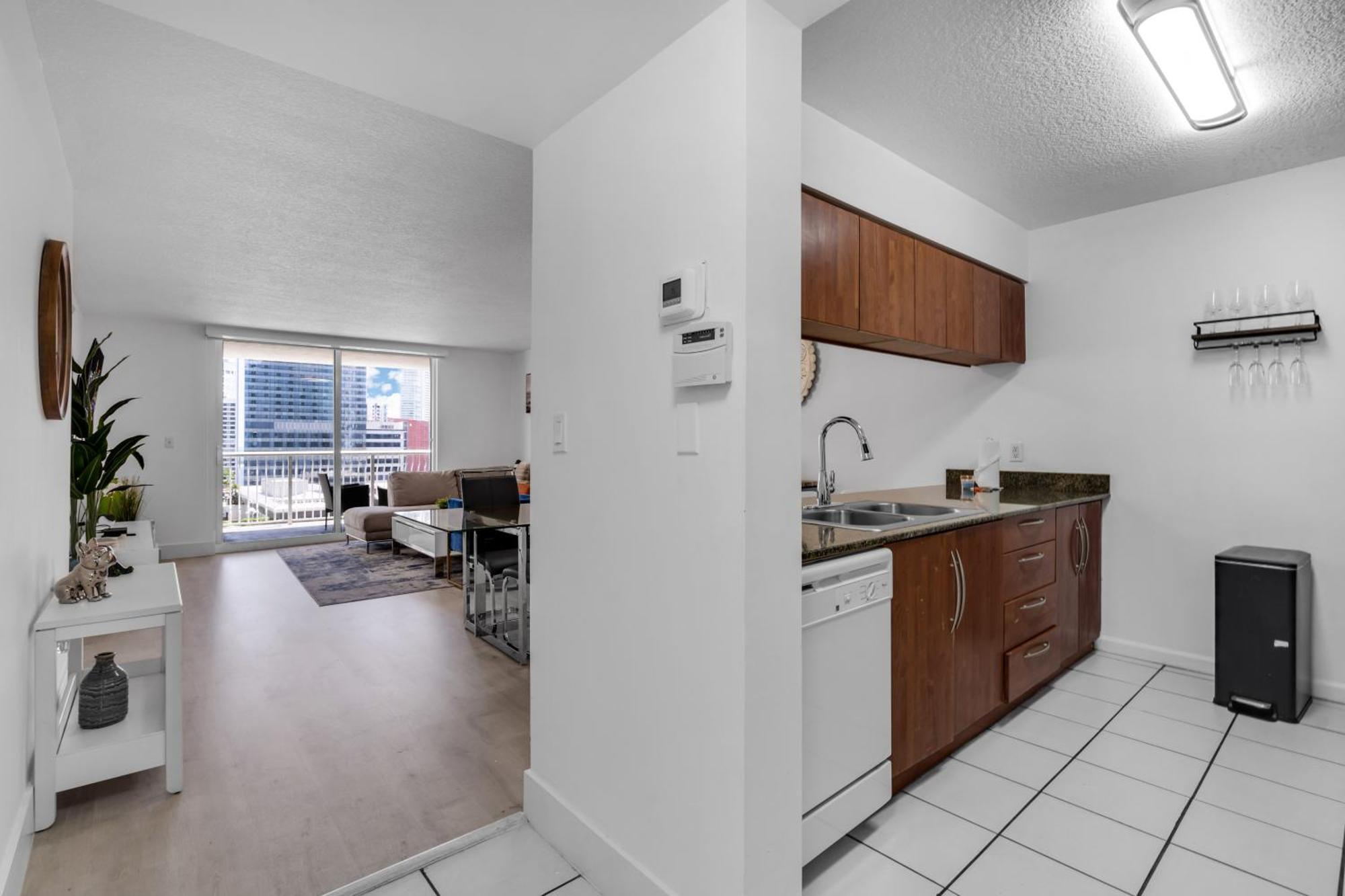 Apartment Elegant 1 Bedroom Retreat In Brickell With Free Parking Miami